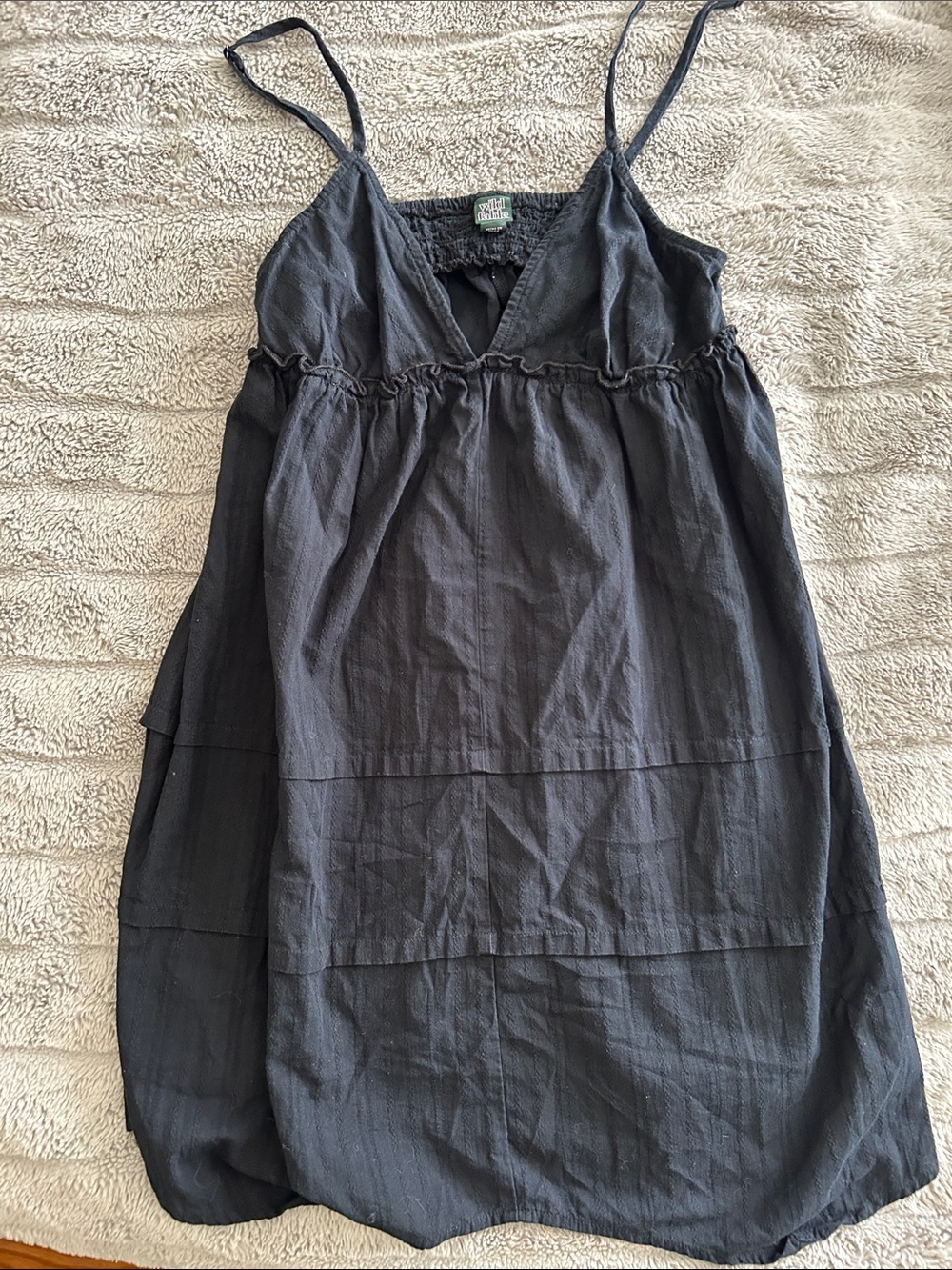 wild fable Navy Blue Mini Dress